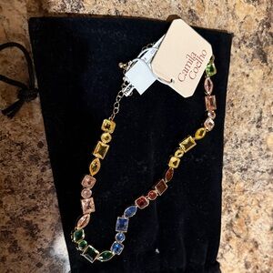 Camila Coelho Vibrant Jewel-Toned Necklace